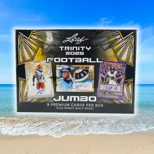 2025 Leaf Trinity Football Hobby Jumbo Box