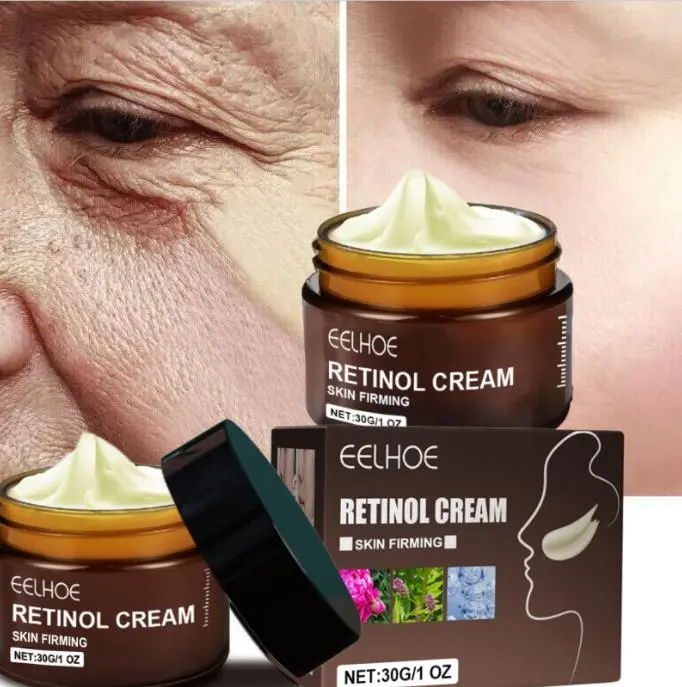 EELHOE Retinol Cream Anti-aging & Anti-wrinkle Retinol Face Cream Firming & Tightening Deep Moisture Hydrate Moisturizer Skincare Skin Repair Moisturizing Facial Smooth Hydrating Comfort