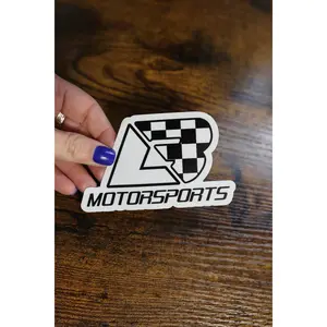 Checkered LB Sticker