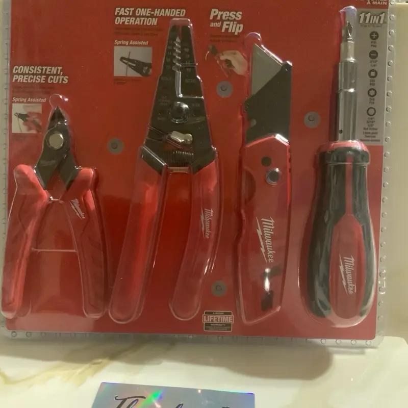 Milwaukee set 4 hand tool
