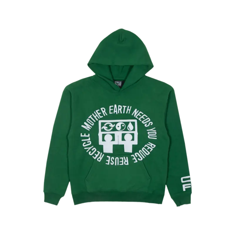 Cactus Plant Flea Market Reduce Reuse Recycle Ecolife Hooded Pullover Green (men) by StockX