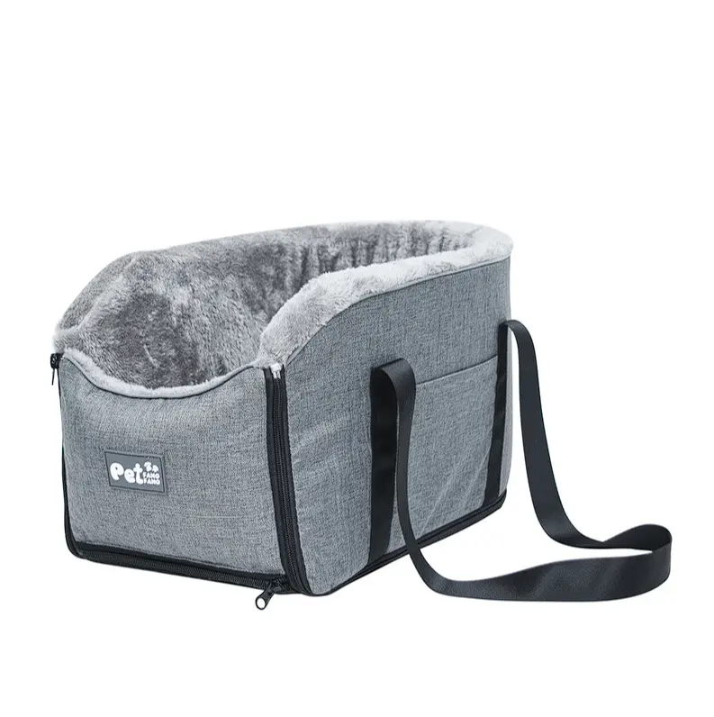 FANGFANG PET car cat kennel car central control package cat nest car cushion seat pet out handbag suitable for small and medium-sized pets.
