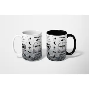 Fourth Wing Dragon Rider Mug Xaden Riorson Bookish Gift Violet Sorrengail Fantasy Romance Cup Empyrean Series Romantasy Merch