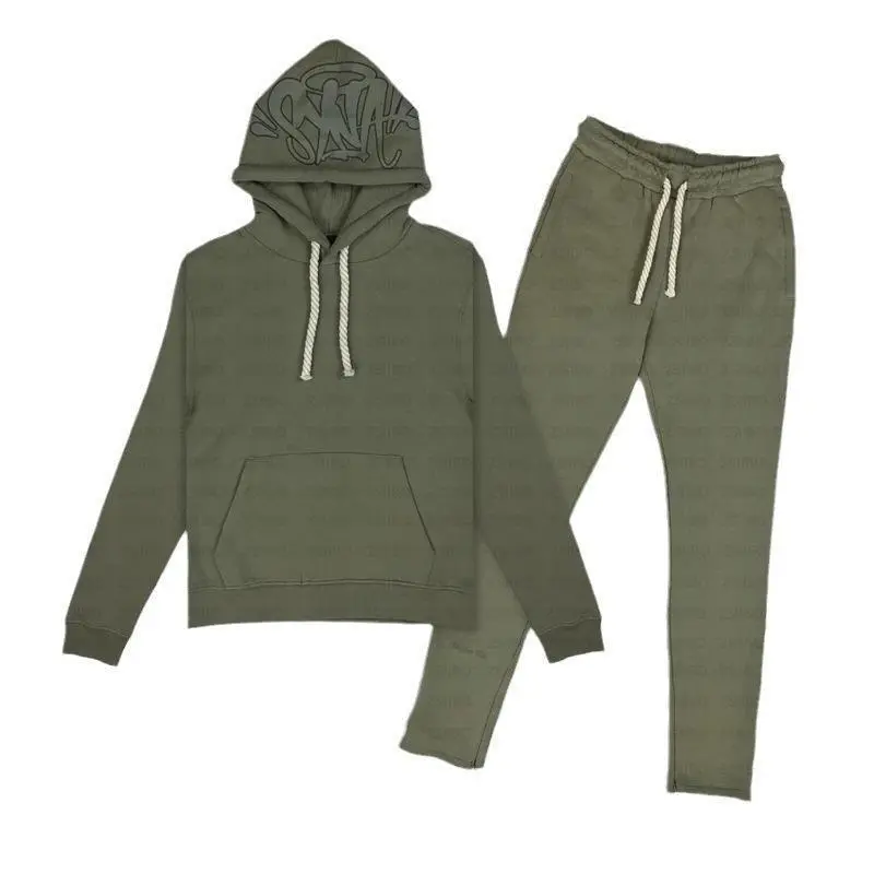 2025 Printed loose hoodie hip-hop streetwear men's and women's pullover casual set 2025 Printed loose hoodie hip-hop streetwear men's and women's pullover casual set