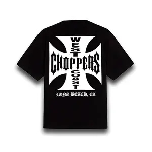 Camisa Tradicional Cruz West Choppers T-Shirt , Classic Sports Car Design, Casual Wear for Racing Fans, Sizes S-5XL, High-Performance Fashion, Short Sleeve Crew Neck T-Shirt, Unisex Cotton T-Shirt, Menswear, Womenswear