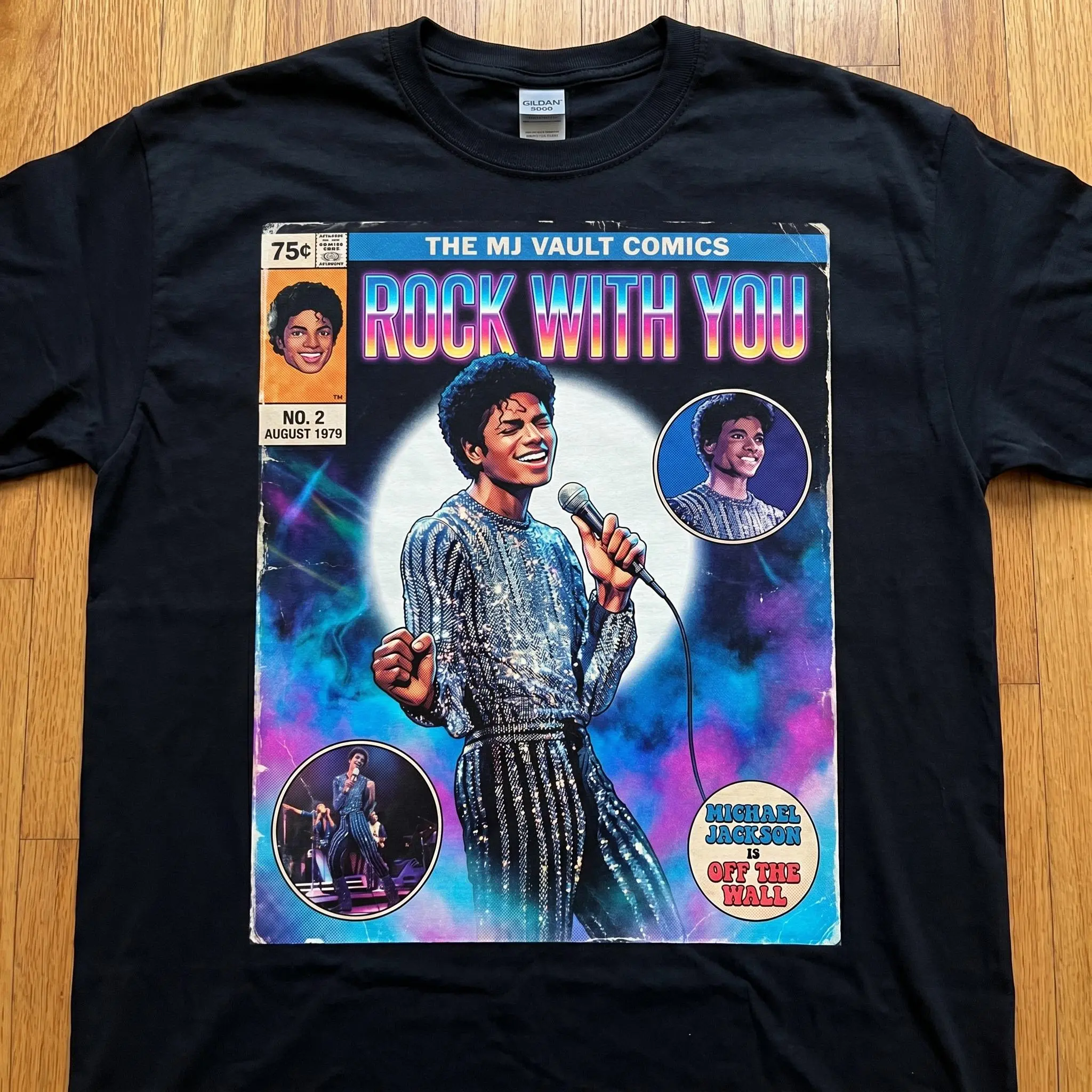 Michael Jackson Off The Wall Comic Book Tee | MJ Rock With You T-Shirt