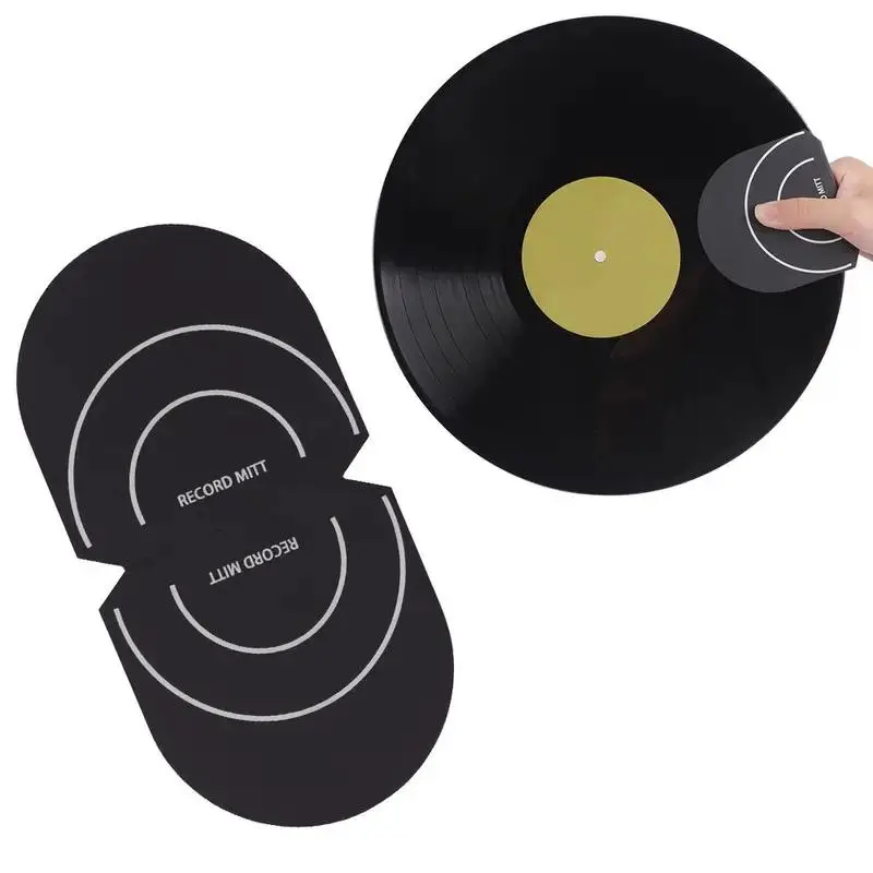 Anti-Static Vinyl Record Sleeve with Soft Microfiber, Scratch and Dust Protection, Vibration Reduction, Ideal Gift for Musicians, Collectors and Vinyl Enthusiasts, Vinyl Record Care