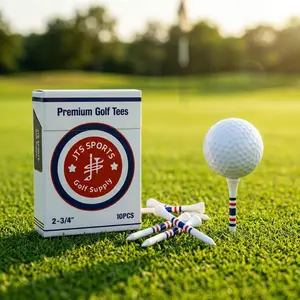 JTS Sports Premium Golf Tee Eco-Friendly Meets Performance! Choose 【JTS GOLF TEE】 Bamboo Golf Tees for an Enhanced Hitting Experience!