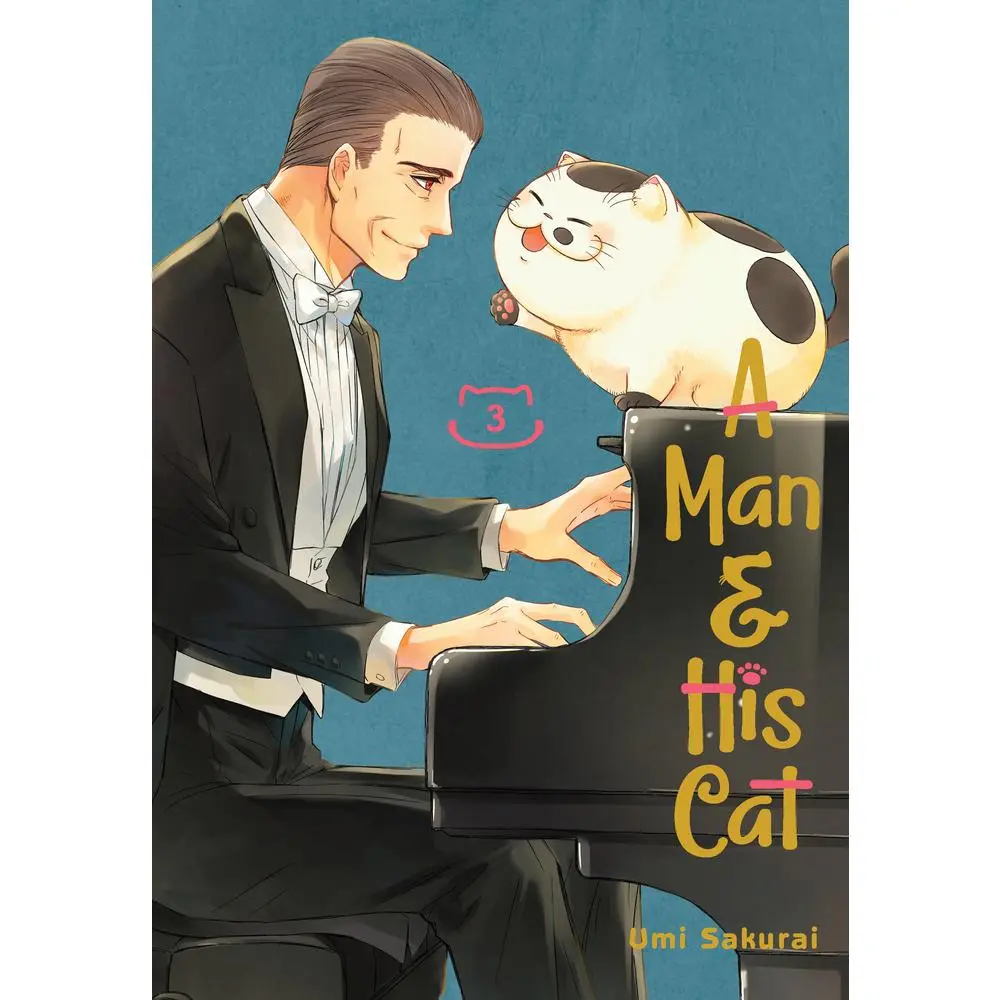 Used Manga Comic Book - A Man and His Cat 03 by Umi Sakurai (2021 Edition, Paperback, English, 144 Pages, 0.6 lbs), Good