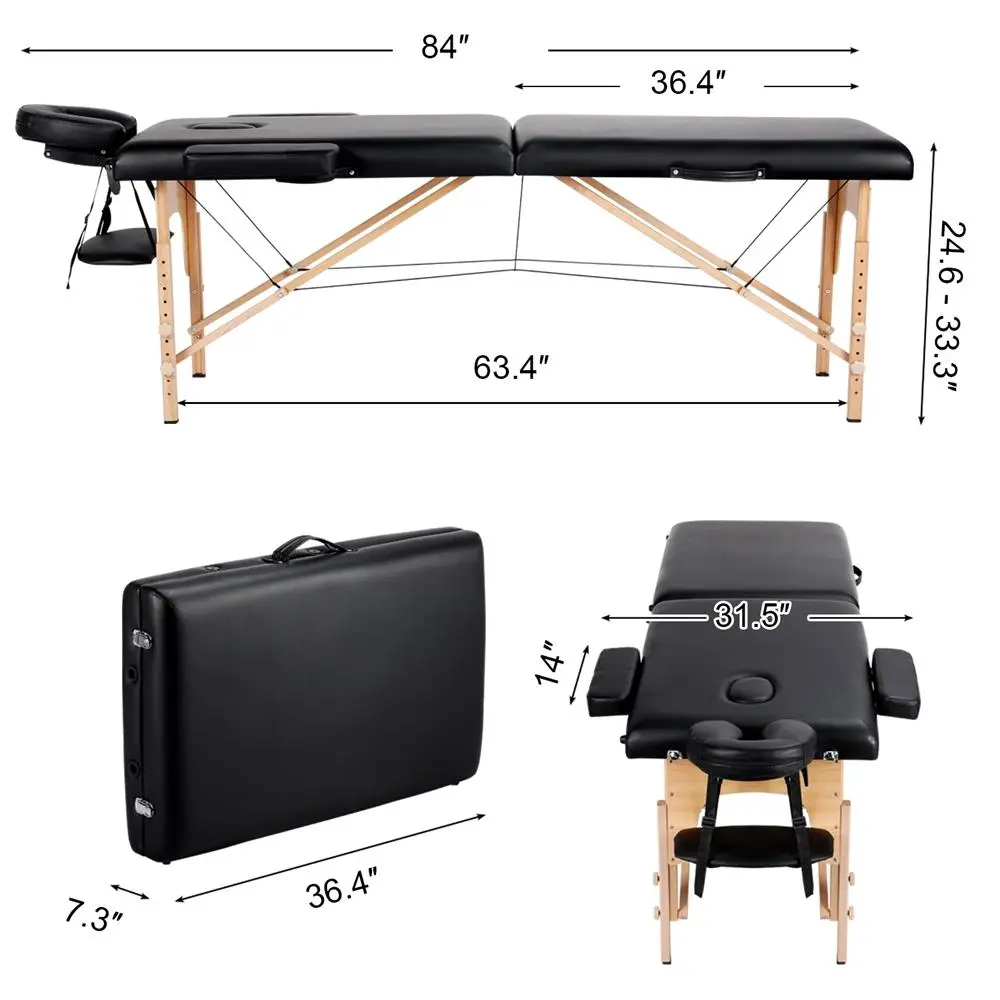 2 section Black