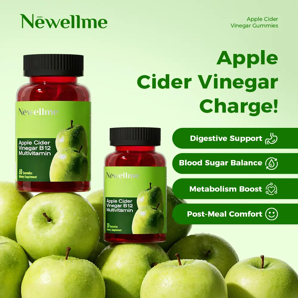 Apple Cider Vinegar Gummies Recipe Supports Normal Energy Levels and Gut Health Edible Dietary Healthcare Fitness