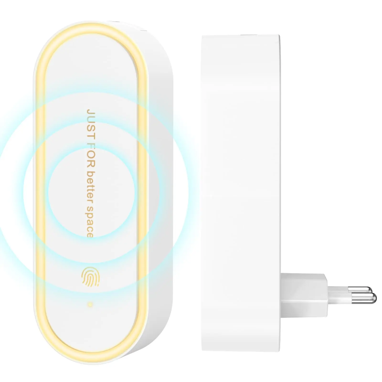 Pest Repeller Ultrasonic LED Night Light Electronic Pest Control Indoor Pest Control Pest Control for Mosquitoes, Mice, Spiders, Cockroaches, Flies, White