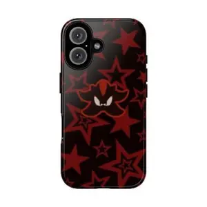 Cool Sonic The Hedgehog Blue Video Game Character Anime Art Drop Protection Tough Phone Case Shockproof Heavy Duty Gamer Cover for iPhone 11 12 13 14 15 16 17 Pro Max Plus