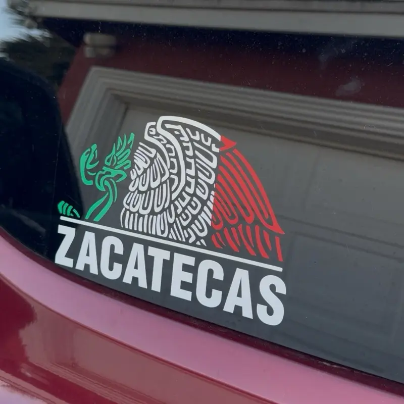 Escudo Mexico State Window Vinyl Decal