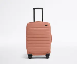 Softside Carry-On in Clay Pink