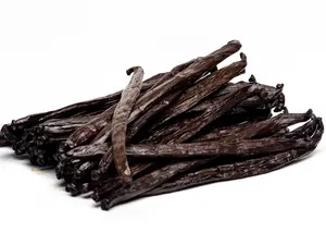 Slofoodgroup Gourmet Tahitian Vanilla Beans Grade A Authentic French Polynesia Vanilla for Cooking Baking Aromatic Flavor Kosher Ingredients