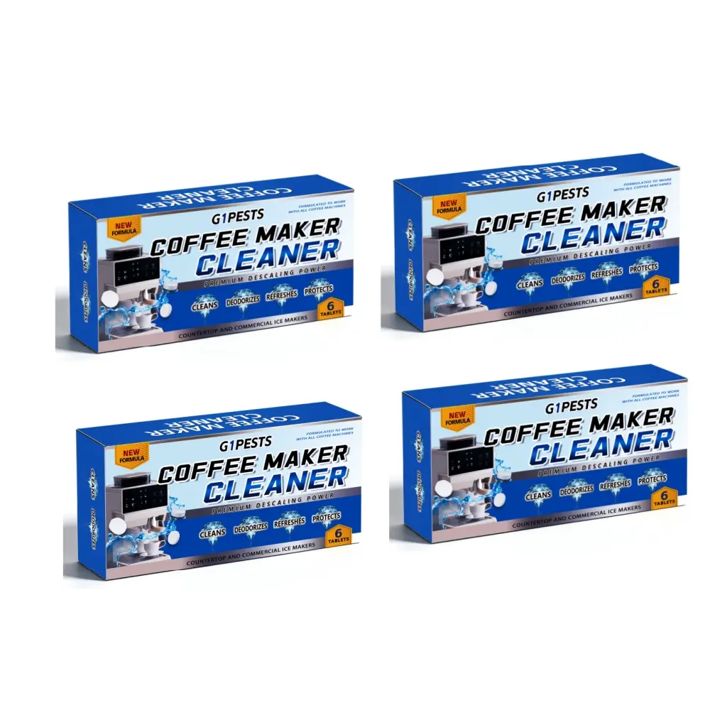 2026 Coffee Machine Deep-Cleaning Descaler Tablets, Water-Soluble All-Purpose Home Care Cleaners for Drip Makers, Espresso