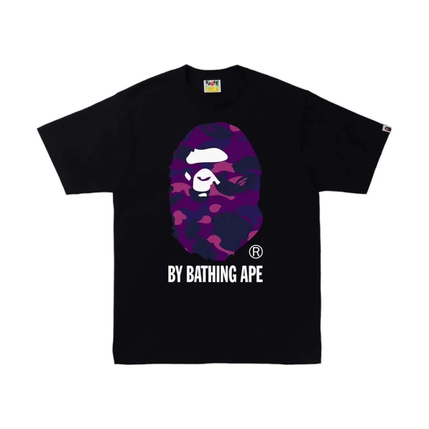 BAPE Color Camo By Bathing Ape Tee Black/Purple