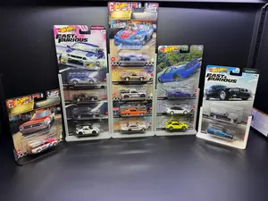 Hot Wheels Premium Vertical Display Stand 1-5 Car Holder Black White Gray Stable Base Smooth Edges Ideal for Desktops Shelves Cases Alloy Diecast