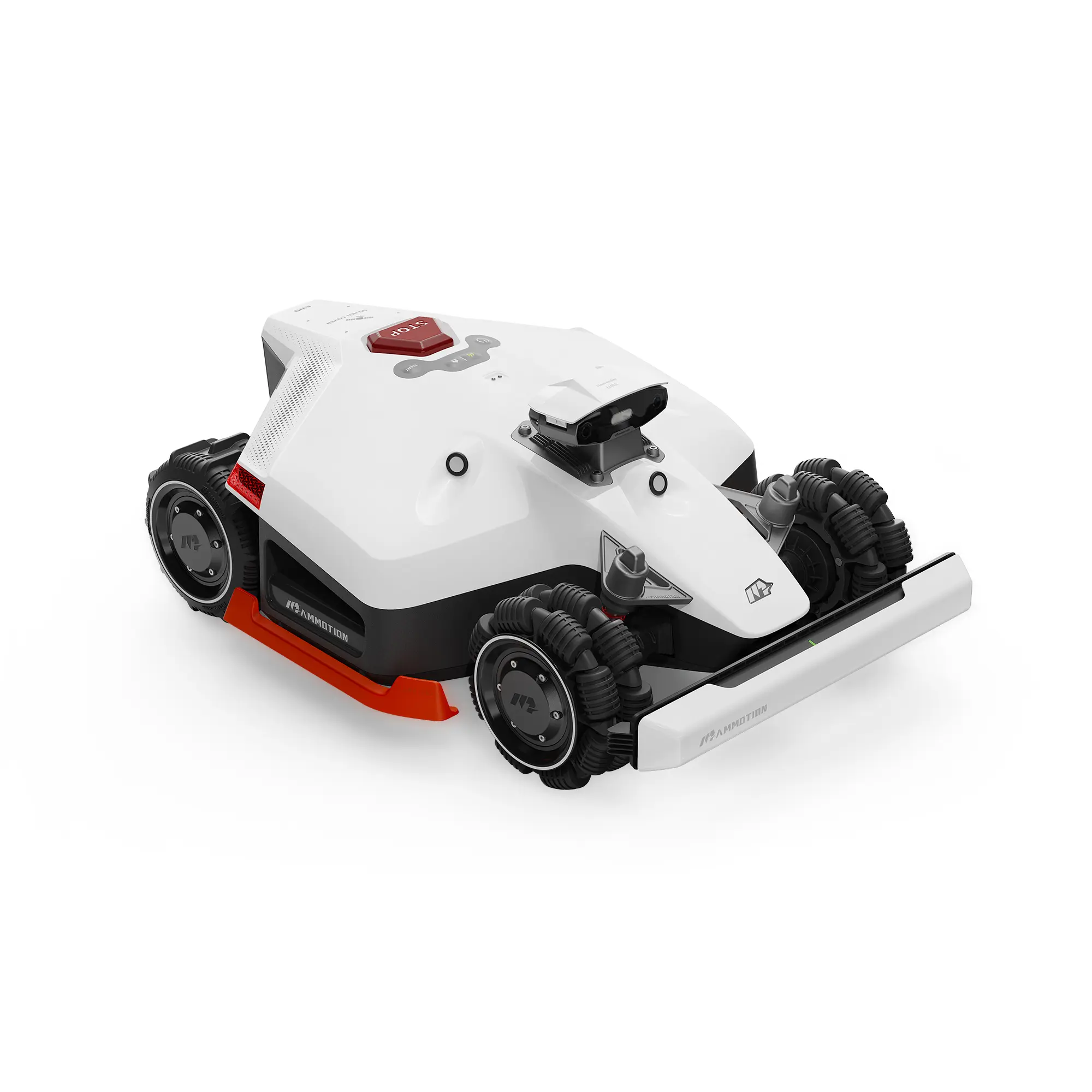Mammotion LUBA 2 AWD 3000X Robot Lawn Mower, All-Wheel-Drive for 80% Slope, With 4G, Reception 0.75, Max 0.88 Acre ,1.0"-2.7"Cutting Height