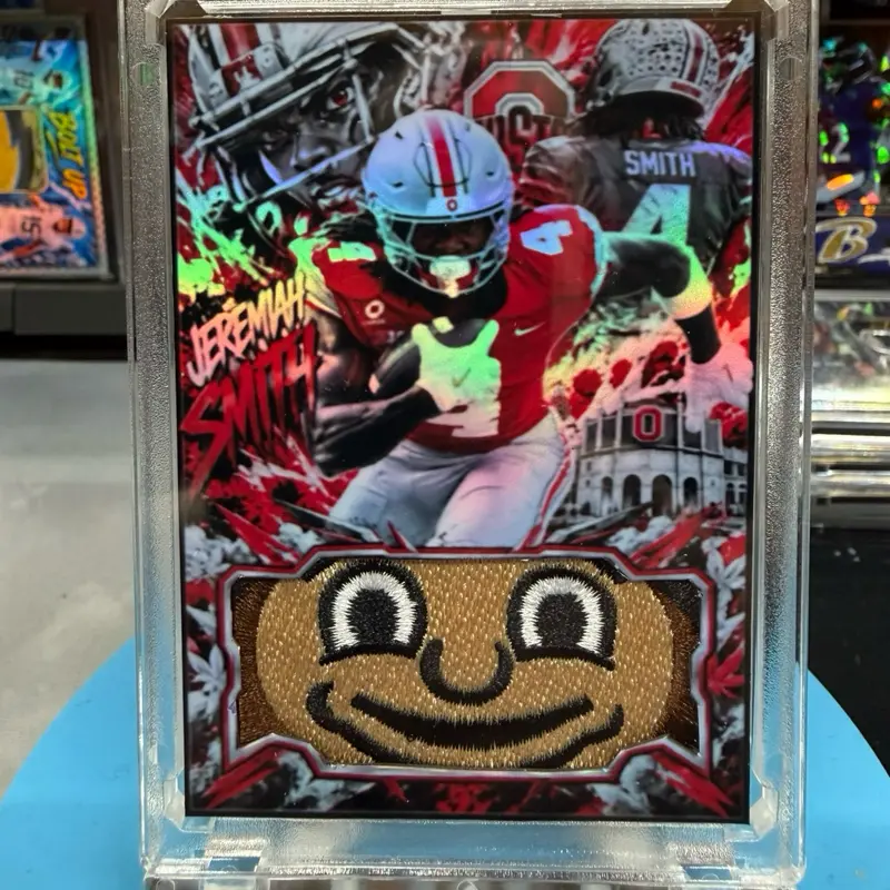 Jeremiah Smith, custom manga Brutus the buckeye patch card