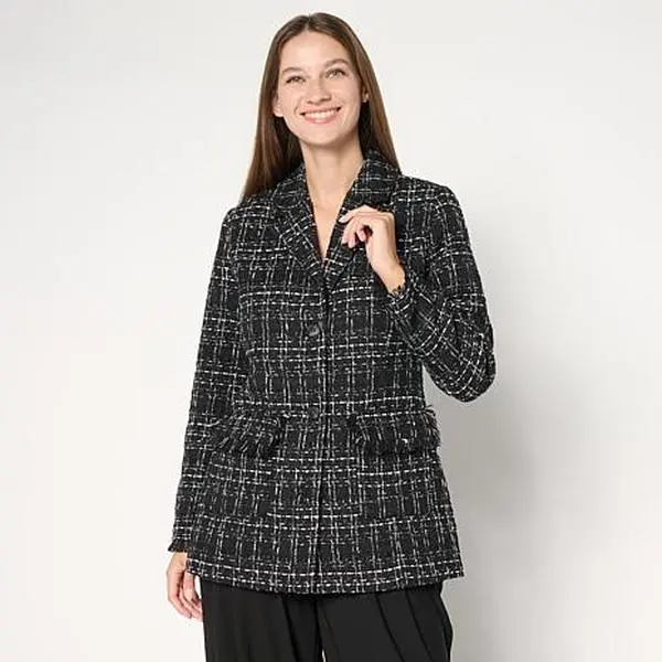 MarlaWynne WynneCollection Tweed Jacket MarlaWynne WynneCollection Tweed Jacket