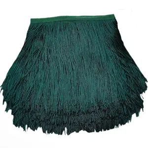Teal Green Fringe