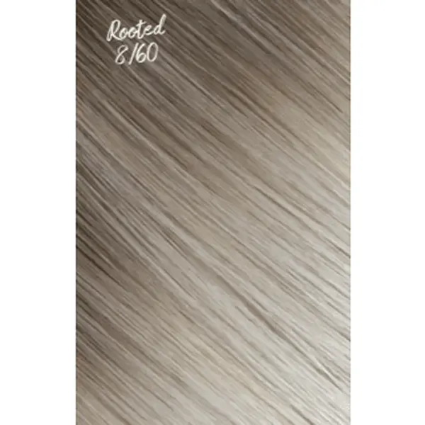 T8/60 (Light Golden Brown to Platinum) K-Tip Hair Extensions for Keratin Fusion Installation