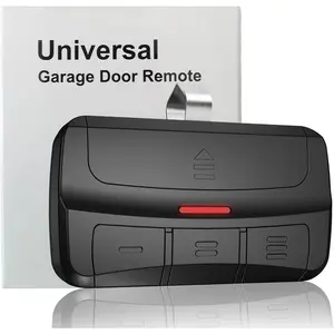 Universal Garage Door Opener Remote Compatible with LiftMaster Chamberlain Genie Craftsman Linear Wayne Dalton Overhead Garage Door Opener has Learn Button or Dip  Replacement for 1983-Current