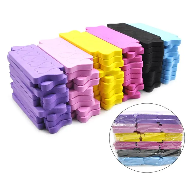 500 Pcs Sponge Toe Separators Finger Spacer Heart Shape Nail Separator Professional Manicure Pedicure Nail Art Tools