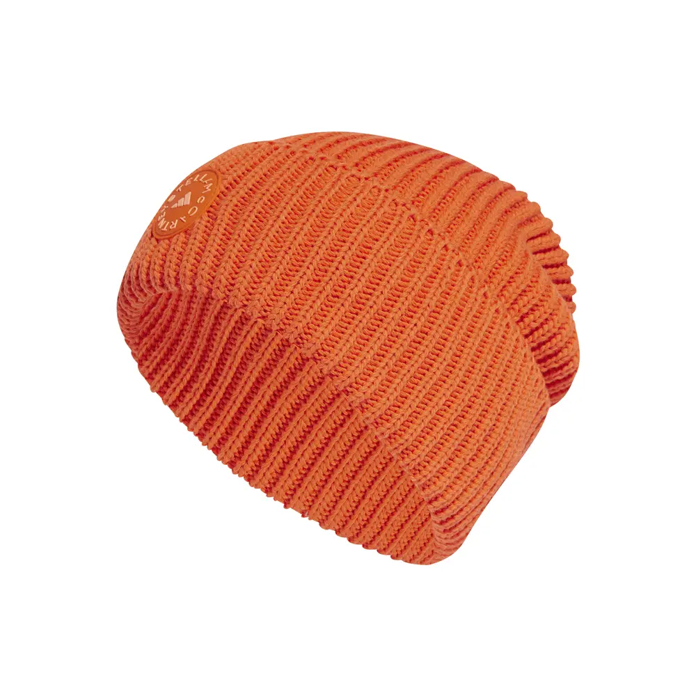 adidas Womens By Stella Mccartney Beanie - Orange adidas Womens By Stella Mccartney Beanie - Orange