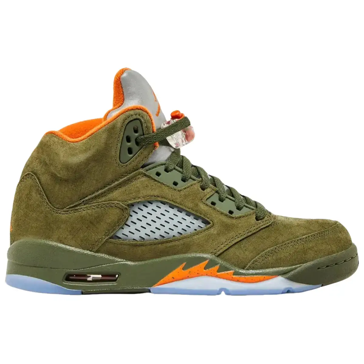 Nike Air Jordan 5 Retro Olive Youth Fashion Shoes New