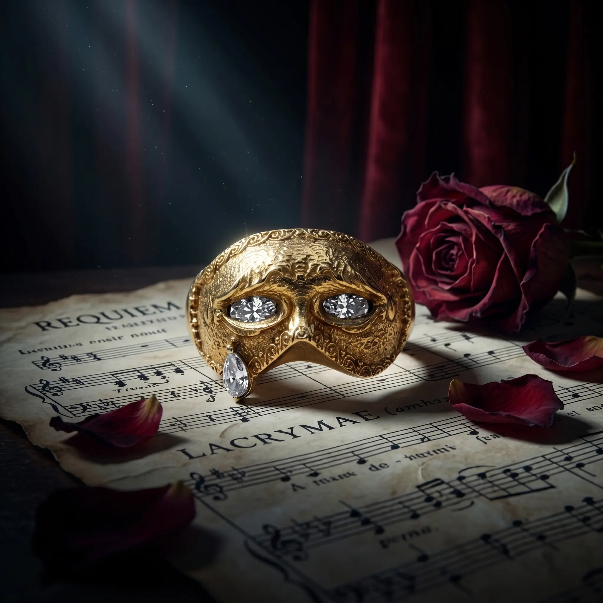 Interactive Blinking Eye Ring with Moving Eyelids - Adjustable Gold-Coated Metal, Creepy Gothic Statement Costume Jewelry, Funky Unique Accessories, Men's Jewelry, Rings for Women, Unisex Vintage Daily Wear Gift