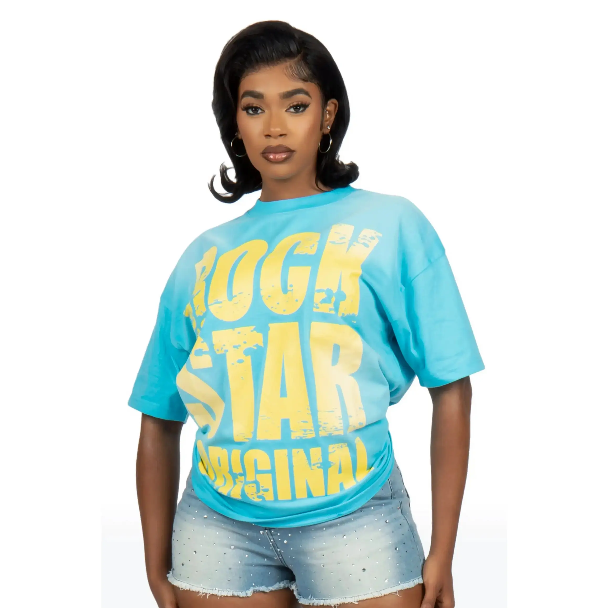 Lamonta Blue Tee Shirt