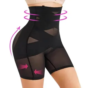 Women's High Waist Shapewear Panties, Adjustable Straps, Anti-Slip Design, Cross Layer Interior, Perfect for Daily Wear & Special Occasions