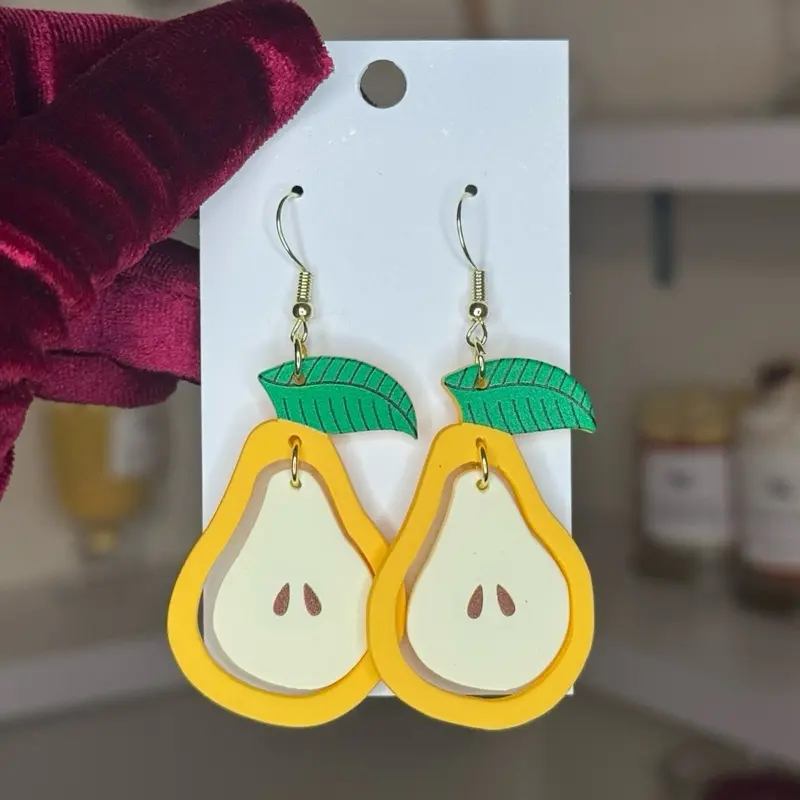 Pear earrings Pear earrings