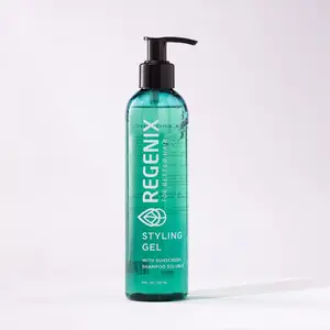 Regenix Hair Gel - Scientifically Formulated for Styling Power, Hypoallergenic, pH Balanced, No Sulfates, Parabens, Free of Synthetic Dyes - Haircare