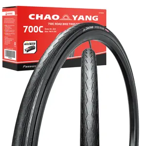 #Summervibes CHAO YANG Urban Bicycle Tire Set, Foldable Bicycle Tire Set, Featured with Double Tread Puncture Protection,2-Piece