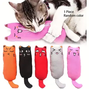 Random Color Catnip Toy, 1 Count Durable Chew Toy for Cats, Cute Cat Teaser Toy, Pet Interactive Toy, Fun Indoor Cat Teething Toy, Cat Scratch Toy