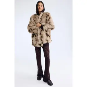 H&M Shimmering pointelle-knit trousers