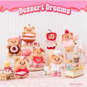1542. Butterbear Sweetheart Bakery Series Plush Blind Box