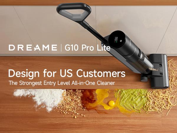 DREAME G10 Pro Lite Wet Dry Vacuum Cleaner, Cordless Vacuum Mop All in One with Auto Self-Cleaning, Cordless Floor Cleaner Machine for Hard Floors, Edge Cleaning Wet Dry Vacuum,back to school,back to school haul
