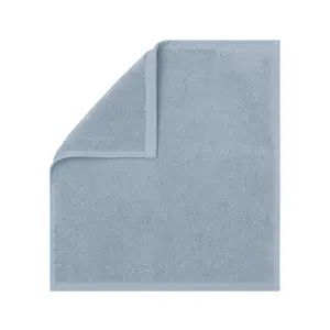 Plush Vista Blue Washcloth
