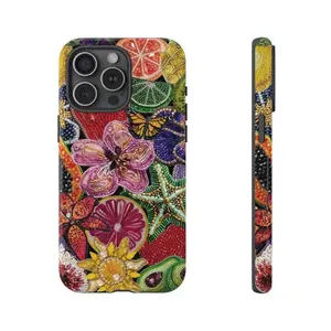 Vintage Mosaic jewels tough phone case iPhone 11 12 13 14 15 16