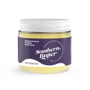Southern Butter Green Goo Backdoor Balm for Soothing and Softening Sensitive Skin - Soften Tissues & Comfort Body Care