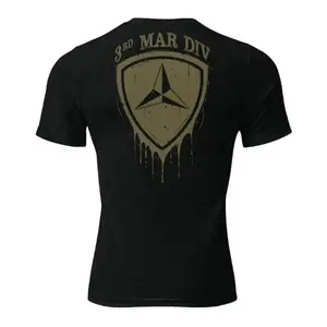 3Rd Marine Division Veteran T-Shirt - Usmc Apparel For Marines, Military Style Tee Cotton Fit