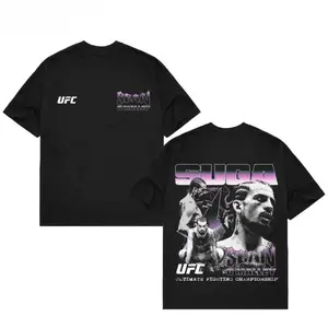 SEAN O'MALLEY "SUGA" SHOW UFC GRAPHIC DOUBLE-SIDED T-SHIRT, Sean O'Malley shirt, Suga Sean UFC t-shirt, UFC championship clothing, combat sports fan gear Crewneck Casual