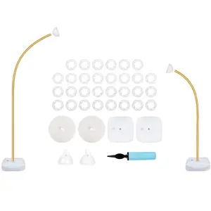 Balloon Arch Kit, Balloon Arch Kit with Base, Balloon Garland Arch Kit, Balloon Garland Frame, Balloon Decorations Kit, Party Decoration Supplies for Wedding Birthday Baby Shower Graduation Ceremony