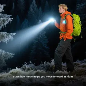 Halloween RBG color breathing light Water Bottle Outdoor  Hiking Convenient Multi scene Hanging Spotlight Flashlight Camping Light Multi functional Atmosphere led light night light
