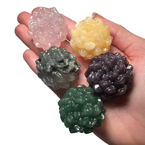 Mini Succulent Carving - Gemstone Succulent - Crystal Succulent Carving